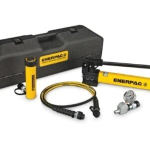 Enerpac SCR106TB - Hydraulic Cylinder & Hand Pump Set, 10 Ton, 6.13" Stroke