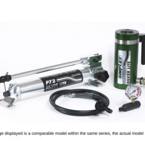 Enerpac STL1002 - Aluminum Hydraulic Cylinder &  Hand Pump Set, 100 Tons, 2" Stroke