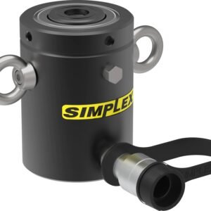 Enerpac RCL302 - Single-Acting High Tonnage Hydraulic Cylinder, 34 Ton Capacity, 1.97" Stroke, Lock Nut