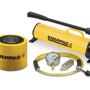 Enerpac SCL1002H - 100 Ton, 2.25" Stroke, Low Height Hydraulic Cylinder & Hand Pump Set