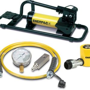 Enerpac SCL101FP - 10 Ton, 1.5" Stroke, Low Height Hydraulic Cylinder & Foot Pump Set