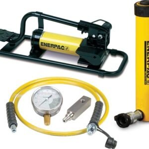 Enerpac SCR1010FP - 10 Ton, 10.13" Stroke, Hydraulic Cylinder & Foot Pump Set