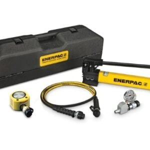 Enerpac SRS300TB - Hydraulic Toolbox w/Low Height Hydraulic Cylinder & Hand Pump Set, 30 Tons, 0.50" Stroke