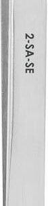 Excelta 2-SA-SE - Tweezers, 1-Star, Straight, Tapered Fine Point, Anti-Mag. Stainless Steel, 4.75"