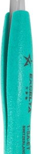 Excelta 1-SA-ET - Tweezers, Style 1, Very Fine Point, Ergo, Anti-Magnetic Neverust Stainless Steel, 5"