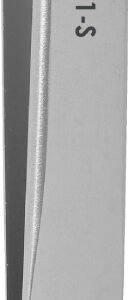 Excelta 1-S - Tweezers, Very Fine Points, Stainless Steel, 3-Star