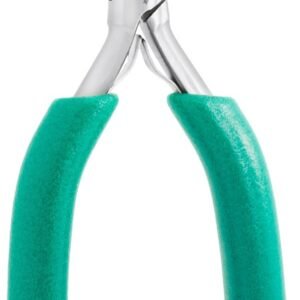 Excelta 2843L - Medium Round Nose Pliers, Stainless Steel AISI 440, 6.25" Long Grips
