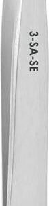 Excelta 3-SA-SE - Tweezer, 1-Star, Straight, Very Fine Points, Anti-Mag SS