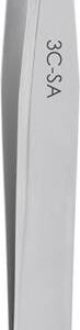Excelta 3C-SA - Tweezers, 3-Star, Straight, Very Fine Point, Anti-Mag. Stainless Steel, 4.25"