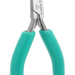 Excelta 2643 - Small Head Pliers, Round Nose, 2-Star