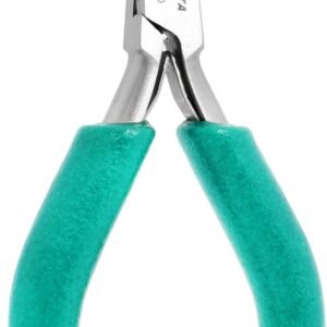 Excelta 2647D - Small Head Pliers, Needle Nose, Serrated Jaws, 2-Star