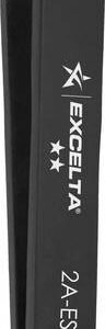 Excelta 2A-ESD - Tweezers, Straight, Tapered Flat Point, Plastic, 4.625"