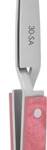 Excelta 30-SA - Cross Action Tweezers, 45-Deg Angled, Anti-Mag. Neverust, 3-Star
