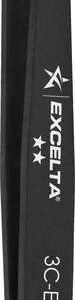 Excelta 3C-ESD - Tweezers, Straight, Very Fine Point, Plastic, 4.5"