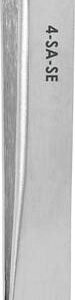 Excelta 4-SA-SE - Tweezers, Tapered Tips, Very Fine Points, Anti-Mag. SS, 1-Star