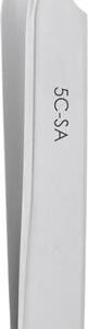 Excelta 5C-SA - Tweezers, Angulated, Very Fine Point, Anti-Magnetic Neverust Stainless Steel, 4.5"