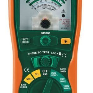 Extech 380320 - Analog Insulation Tester