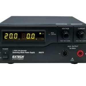 Extech 382275 DC Power Supplies / Lab Power Supplies - Outputs: Single, Voltage Output 1: Variable, Max Voltage Output 1: 30 V