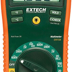 Extech EX410A - Multimeter Manual Ranging DMM