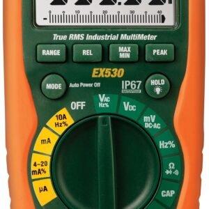 Extech EX530 - Heavy Duty True RMS Industrial Multimeter