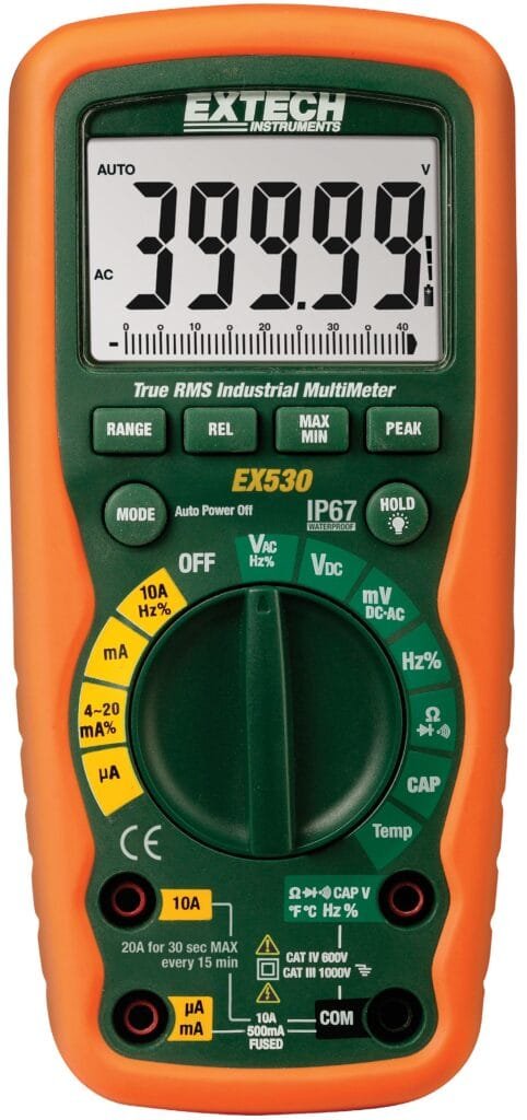 Extech Instruments True Rms Multimeter 470 Extech EX530 - Heavy Duty True RMS Industrial Multimeter - NESTES ...