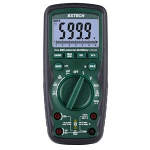 Extech EX520A-NIST - Heavy Duty Multimeter with CAT IV-600V Safety Rating, High Accuracy, and NIST
