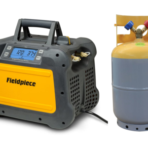 Fieldpiece MR45 KIT - Fieldpiece Package with MR45 Recovery Machine and Mastercool 62010 Tank (30 lb)