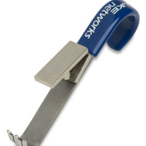 Fluke Networks 44210013 Double Slotted Stripper with Cutter, 22/24-Gauge Wire Insulation