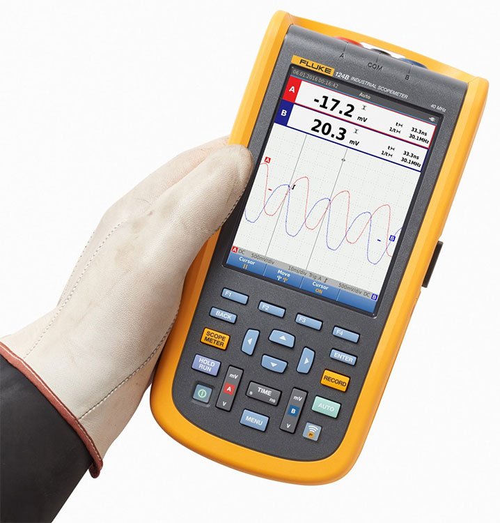 Fluke125BNA_on_Hand