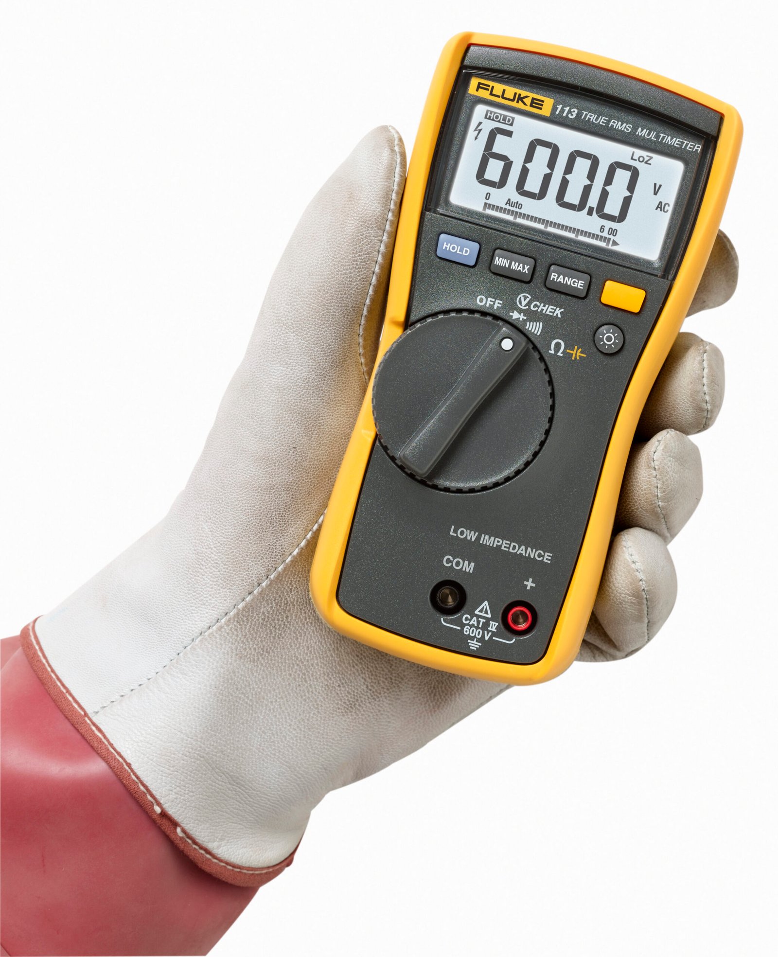 Fluke_113_gloved_hand