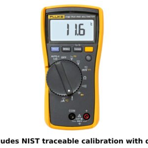 Fluke 116 CAL - Digital HVAC Multimeter (Includes NIST Traceable Calibration with Data)