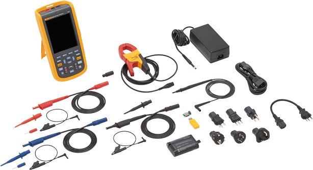 Fluke_125B_Industrial_ScopeMeter_Package