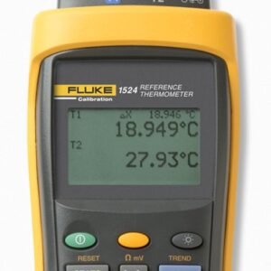 Fluke 1524-156 Handheld Thermometer Readout Data Logger 2 Channel