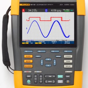 Fluke 190-102-III CAL - Color ScopeMeter, 100Mhz, 2 Channel with Traceable Calibration