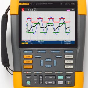 Fluke 190-104-III-S - Color ScopeMeter, 100Mhz, 4 Channel with Software Package