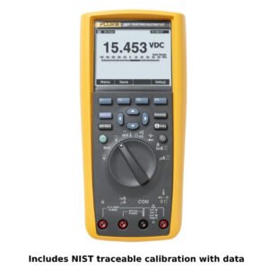 Fluke 287 CAL - True-RMS Electronics Logging Multimeter with TrendCapture; Includes NIST Traceable Calibration with Data