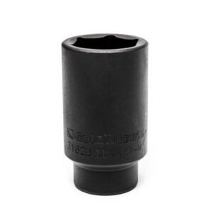 GEARWRENCH 3162D - Deep Axle Nut Socket GM 36mm, 1/2" Drive, 6 Point