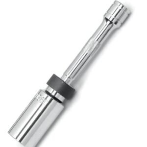 GEARWRENCH 3930D - Magnetic Swivel Spark Plug Socket, 13/16" Size, 3/8" Drive, 6 Point, 6"L