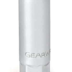 GEARWRENCH 3931D - Spark Plug Socket, 9/16" Size, 3/8" Drive, 6 Point, 2.5"L