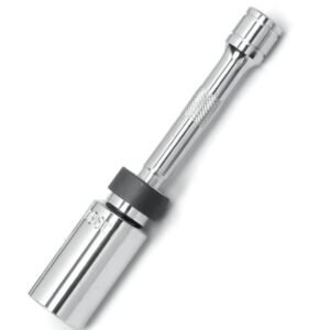 GEARWRENCH 3938D - Magnetic Swivel Spark Plug Socket, 9/16" Size, 3/8" Drive, 6 Point 6"L