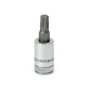 GEARWRENCH 80173 - Socket Torx Bit, 1/4" Drive, T15, Standard, Alloy Steel, Carded