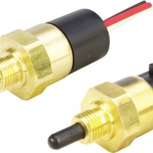 GEMS Sensors 240665 - CAP-300 Series Reliable Capacitive Level Sensor, Wet Source, Brass, 1/4"-18 NPT