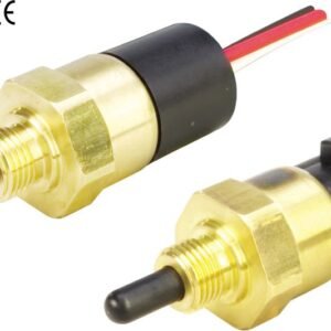 Gems Sensors 240815 CAP-300 Reliable Coolant Level Sensor, Dry Source, Brass Stem, M12 x 1.5 Stud End Mounting Size per ISO6149-3