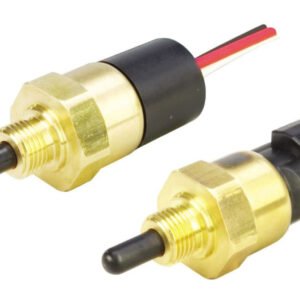 GEMS Sensors 240680 - CAP-300 Series Reliable Capacitive Level Sensor, Wet Sink, Brass, 1/4"-18 NPT