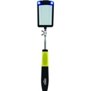 General Tools 80560 - 2X3 in.Lighted Telescoping Inspection Mirror