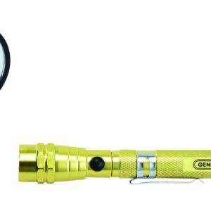 General Tools 91557 - Telescoping Lighted Magnetic Pickup with 2-1/4 In. Round Glass Mirror
