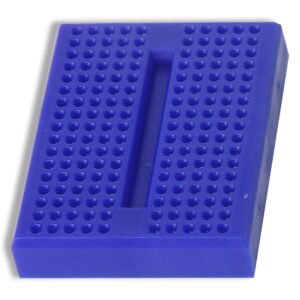 Global Specialties GS-170-6 - Solderless Breadboard, 170 Tie-Points, Blue