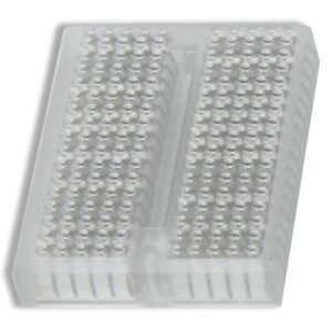 Global Specialties GS-170-T - Solderless Breadboard, 170 Tie-Points, Transparent