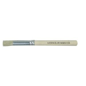 Gordon Brush 1501-06000 - Artist Stencil Brush Size 6 (White)