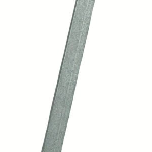 Gordon Brush 11CKA - 1 x 11 Row Hog Bristle and Aluminum Handle Hand-Laced Brush